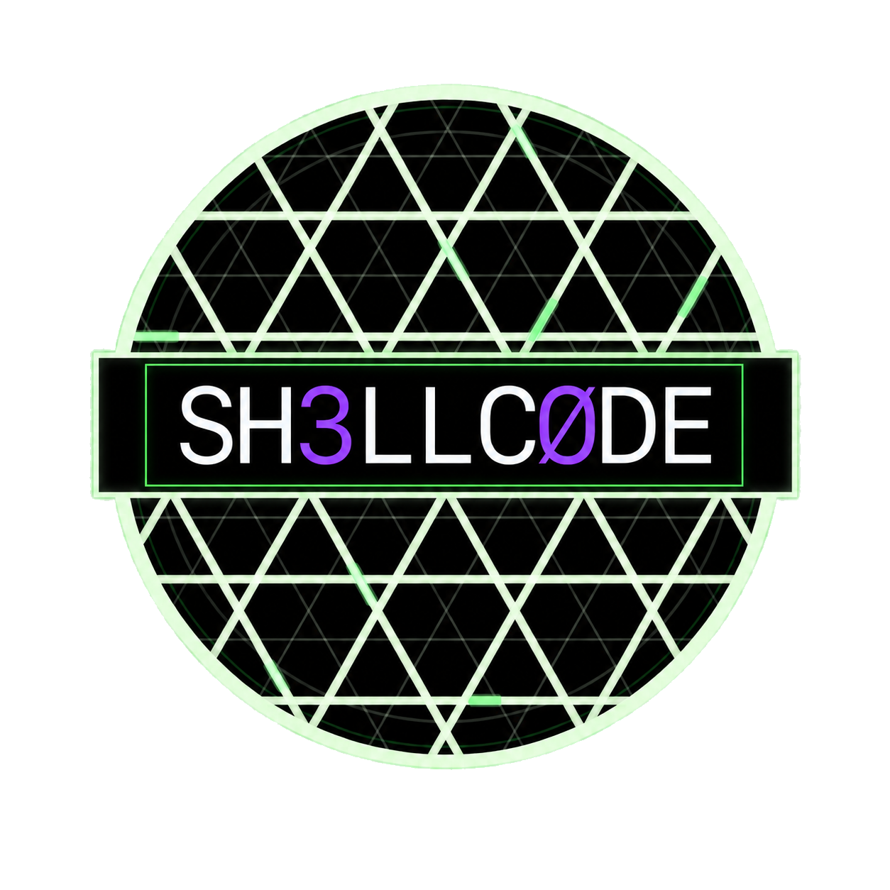 SH3LLC0DE circular emblem